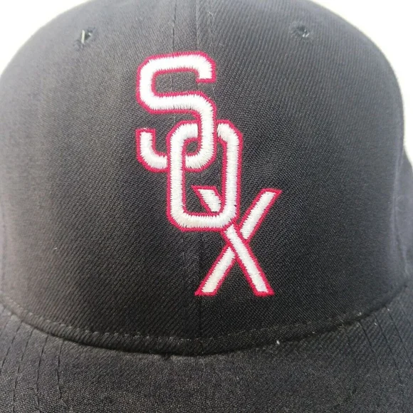 Vintage Chicago White Sox Hat Roman Pro Wool Size 7 5/8 - Picture 3 of 9